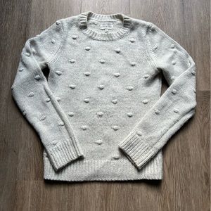Lucky Brand Cream Bauble Sweater Size XS